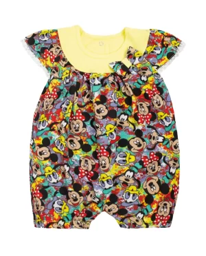 Nursery romper for girls Barbara Yellow 13276-13-10
