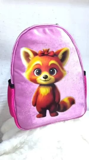 Tina Suede Kids Backpack – Soft, Stylish & Adorable