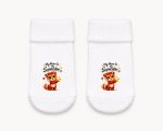 Castino® My Mum Is My Superstar Baby Socks | Tina Red Panda Design