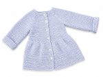Handmade Crochet Baby Girl Cardigan – Soft Crochet Coat